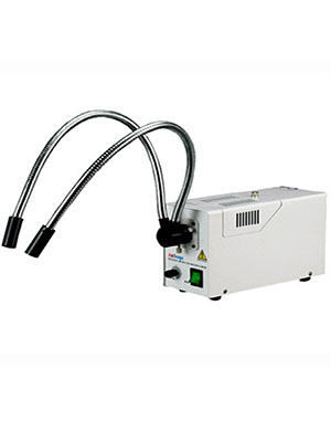 Fiber Optic Source With Dual Light